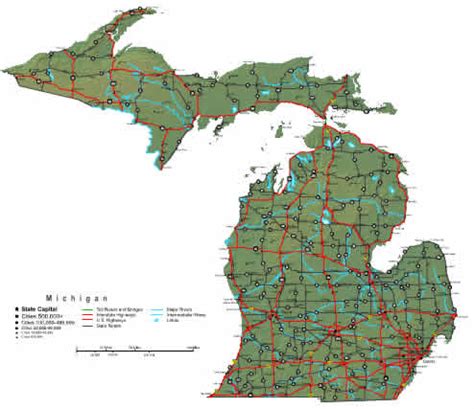 michigan interactive map.